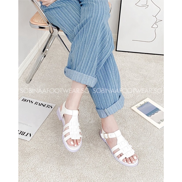 Giày Sandal Đế 3cm Phong Cách Retro Thời Trang Mới Cho Nữ