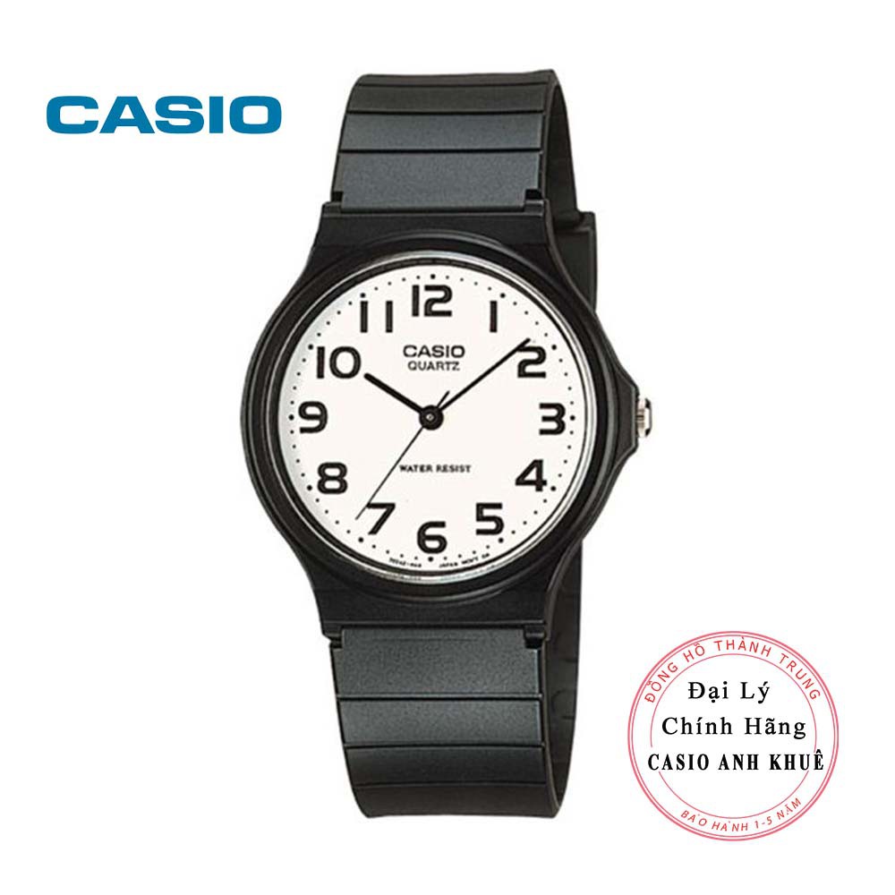 [Mã FARSBR243 giảm 15% đơn 249K] Đồng hồ Unisex Casio MQ-24-7B2LDF dây nhựa