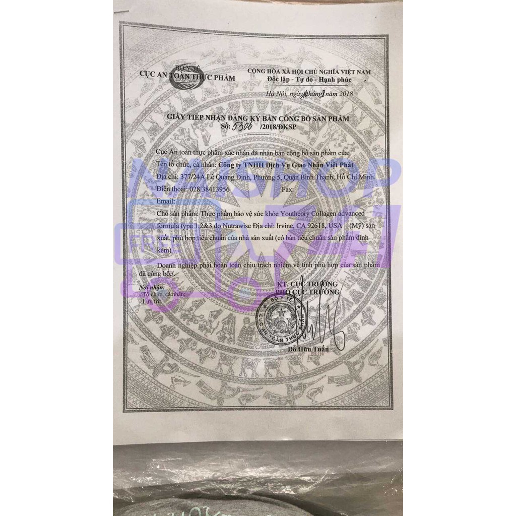 Youtheory Mens Collagen type 1, 2 & 3 viên uống tăng cường da, móng, tóc, Chai 390 viên | Thế Giới Skin Care