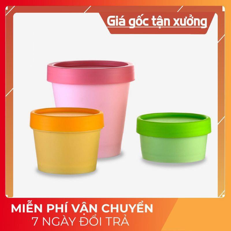 Hủ Đựng Kem ❤ TOP GIÁ RẺ ❤ Hũ ly Thái 200g 100g 50g - Hũ nhựa chiết mỹ phẩm , phụ kiện du lịch