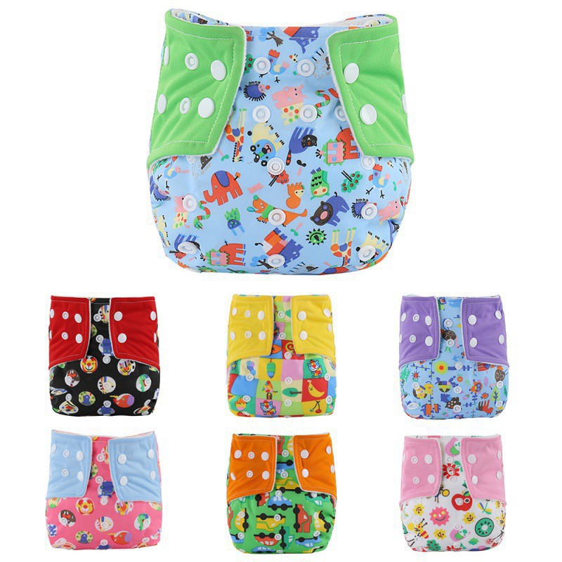Waterproof Baby Diapers Cover Adjustable Reusable Washable Nappy