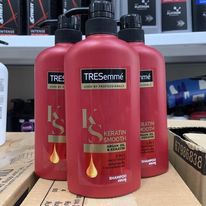 Dầu gội đầu TRESEMME Keratin Smooth màu đỏ-Thái Lan 450ML 5 TRONG 1 SUÔN MƯỢT VÀO NẾP