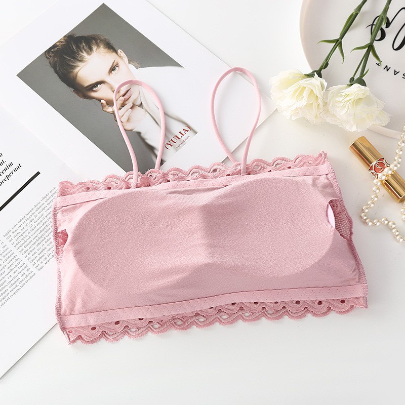 Áo bra 2 dây ren hoa 2027