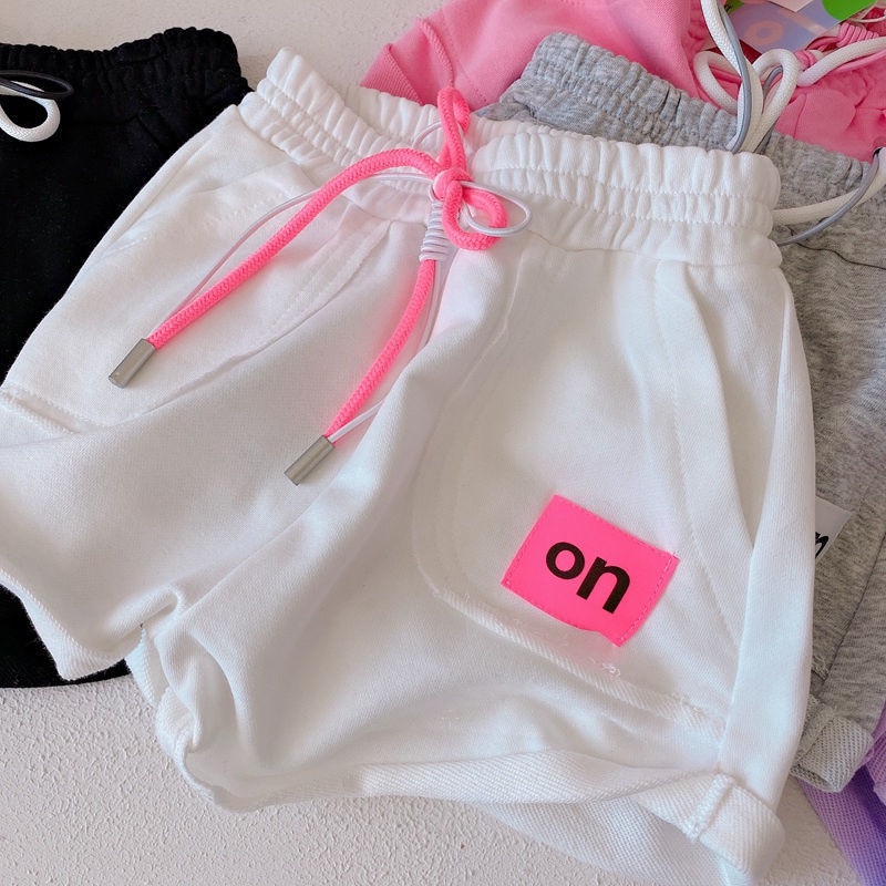 Quần Short Cotton Mỏng Dáng Rộng Thời Trang Mùa Hè Phong Cách Hàn Quốc Cho Bé Gái