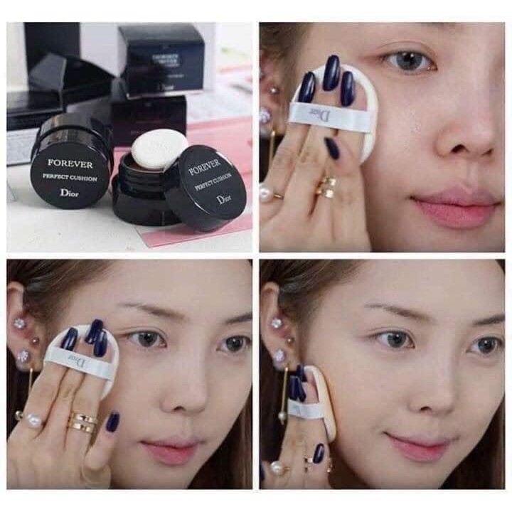 Phấn nước Dior Forever Perfect Cushion mini phiên bản xanh