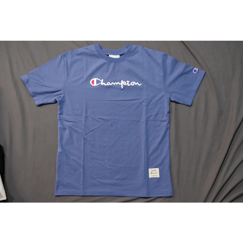 Áo Thun Champion Unisex - logo thêu vải cotton xịn co giãn 4 chiều