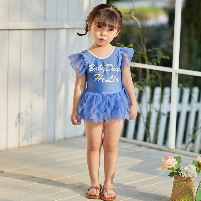 Đồ Bơi Một Mảnh Cho Bé Gái 1-9 Tuổi