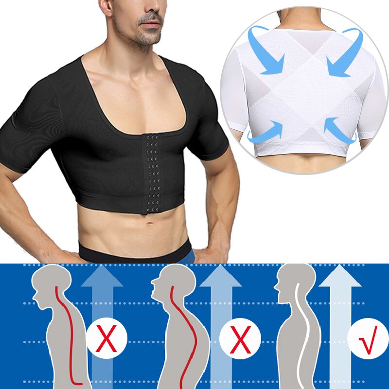 Áo Nịt Ngực Định Hình Cơ Thể Cho Nam