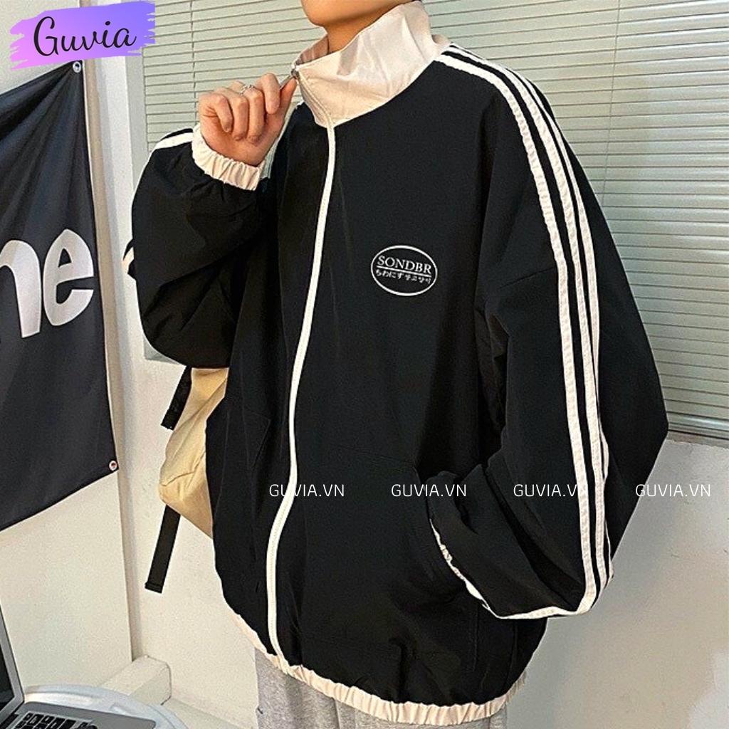 Áo Khoác Dù SONDBR Lớp Form Rộng Nam Nữ Unisex, Áo Gió Bomber Bóng Chày Chống Nắng Ulzzang GUVIA