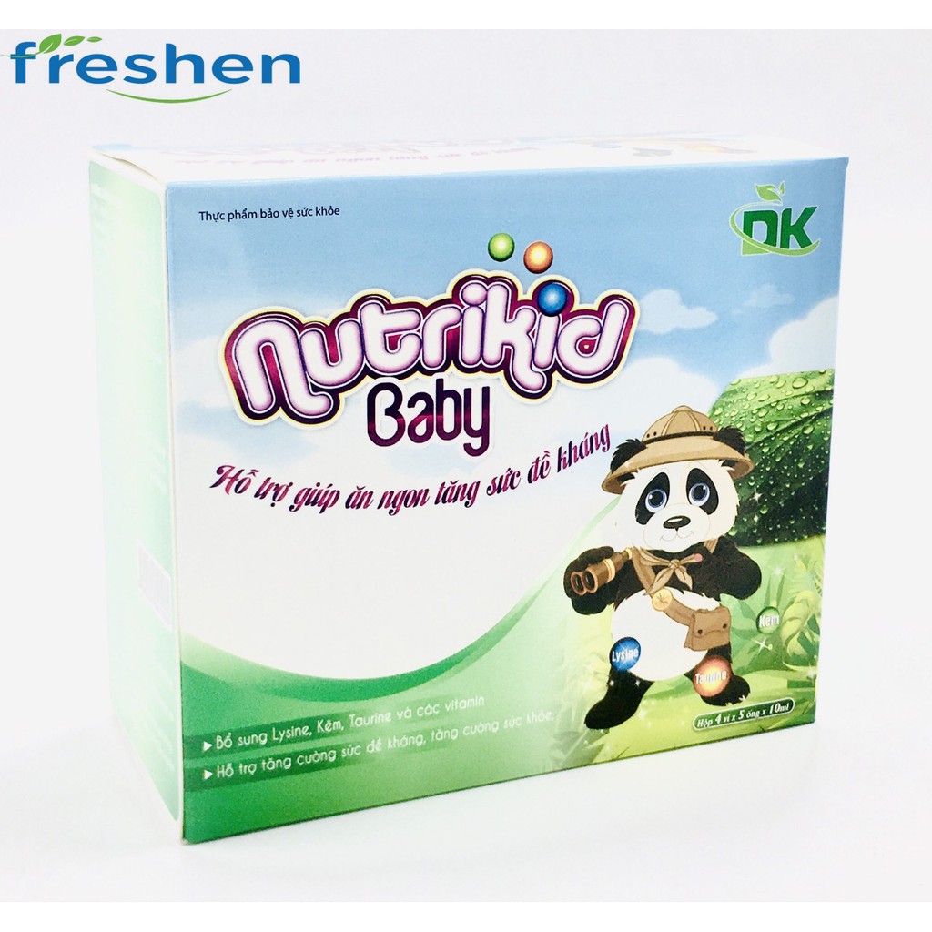 NUTRIKID BABY- HỖ TRỢ GIÚP ĂN NGON TĂNG SỨC ĐỀ KHÁNG