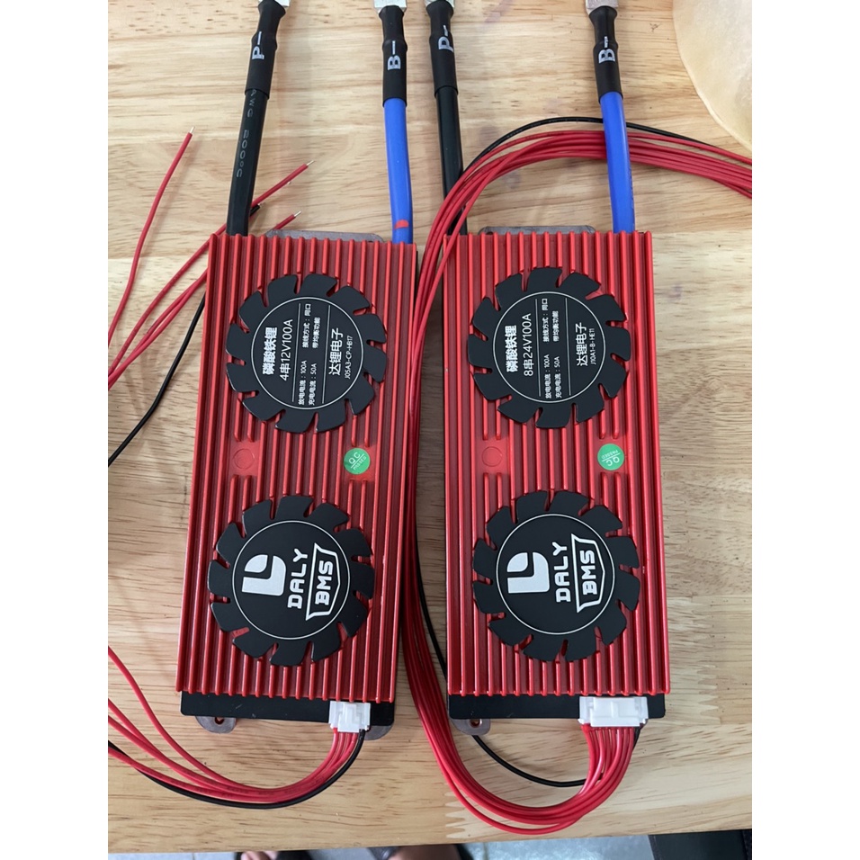 Mạch cân bằng pin lifepo4 8S 40A 60A 100A - hệ 24 voltage Daly