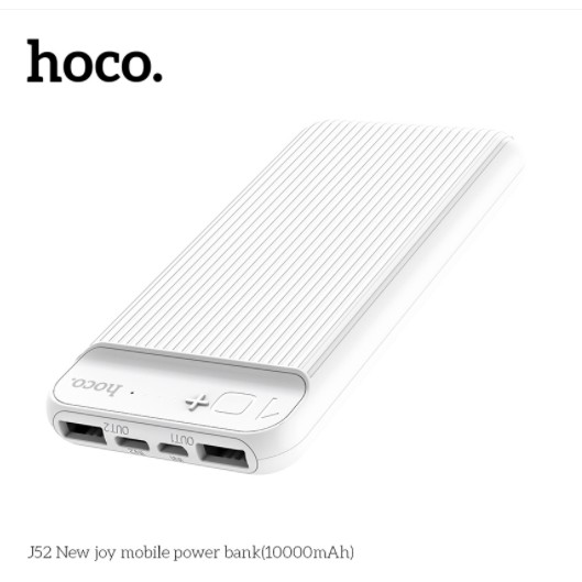 🌟CHÍNH HÃNG 🌟Sạc Dự Phòng Hoco J52 Bản Nâng Cấp ✔10000mAh - 20000mAh ✔Siêu Mỏng ✔️ Sạc 2 Thiết Bị Cùng Lúc | BigBuy360 - bigbuy360.vn