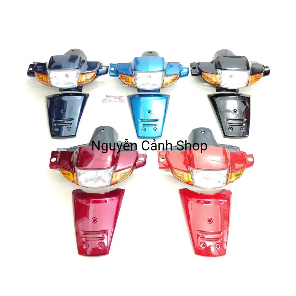 Bộ đầu đèn mặt nạ wave 110 thái