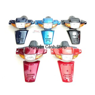 bộ đầu đèn mặt nạ wave 110 thái