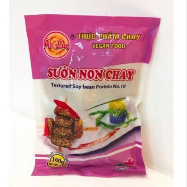 Sườn non 2 chay Âu Lạc gói 100g