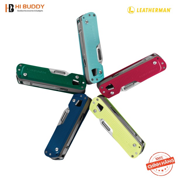 Dụng Cụ Đa Năng I Leatherman Công Nghệ FREE™ T4 – 12 Tools Dao, Kéo, Nhíp, Dũa, 100% Portland, Oregon - HIBUDDY