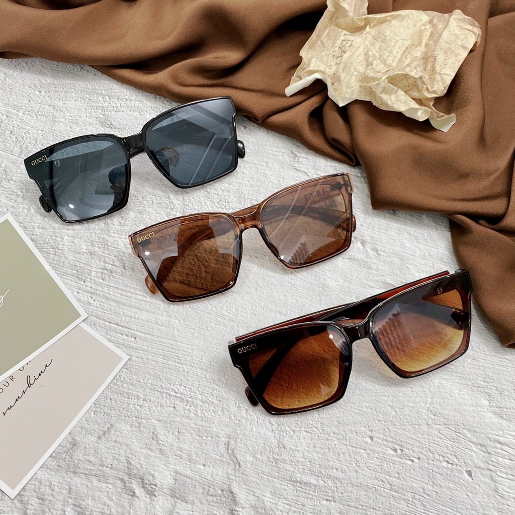 Kính mát gọng vuông thời trang Gucci dành cho nữ