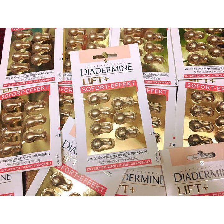 VIÊN DƯỠNG DA COLLAGEN DIADERMINE LIFT VỈ 7 VIÊN