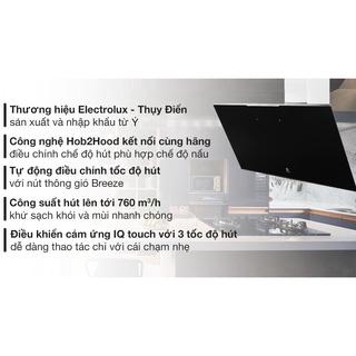 Máy hút mùi áp tường Electrolux KFVB19K