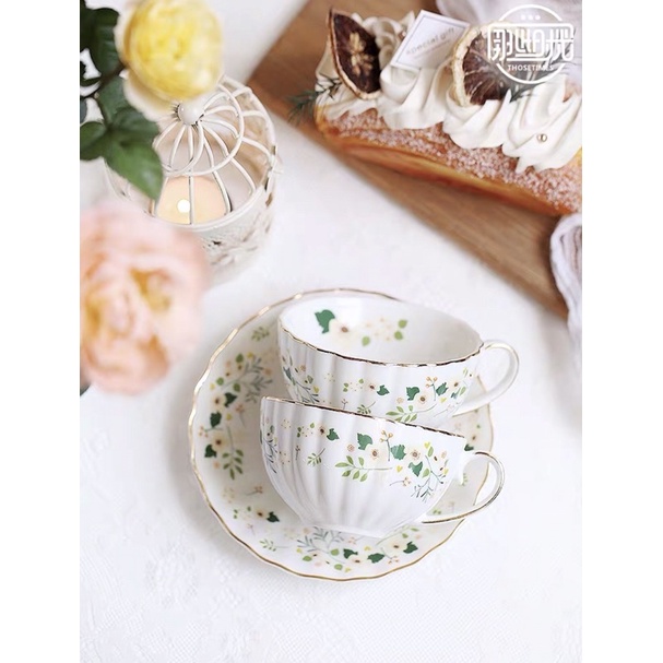 Set trà chiều Châu Âu phong cách Vintage
