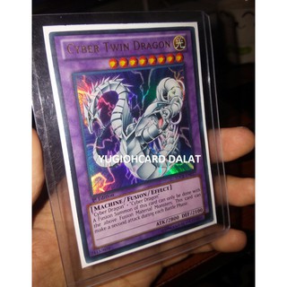 Thẻ bài yugioh chính hãng Cyber Twin Dragon – Ultra Rare