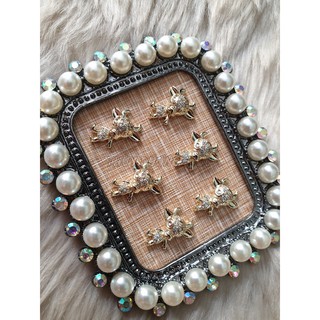 Charm cao cấp hình trâu tết 2021
