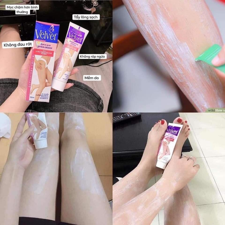 Kem tẩy lông Velvet Sensitive nga | BigBuy360 - bigbuy360.vn