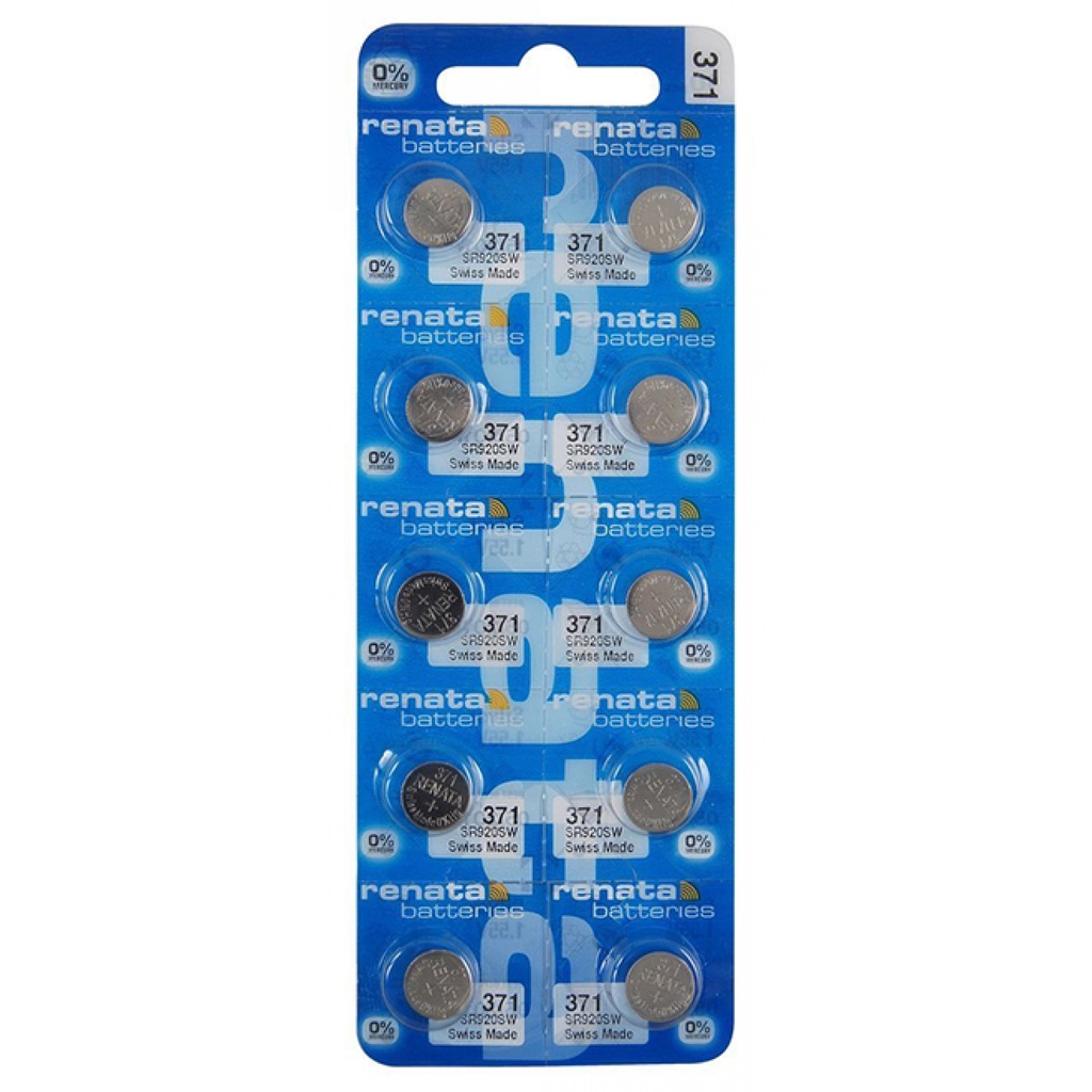 Pin đồng hồ Thụy Sỹ RENATA 371 SR920SW dành cho đồng hồ nhiều kim