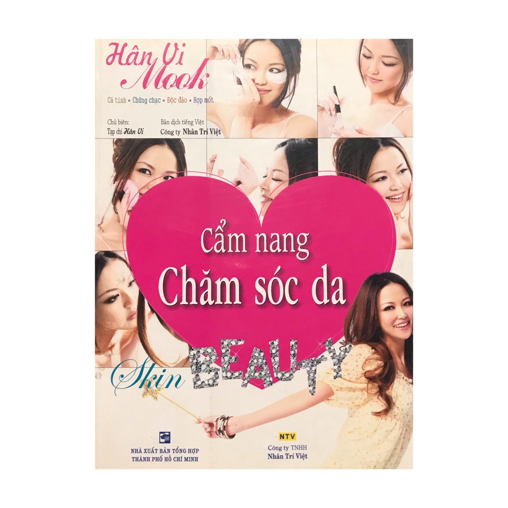 Sách - Cẩm nang chăm sóc da ( Nhân Trí Việt )