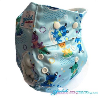 5 Bỉm vải siêu chống tràn GOODMAMA SIZE M