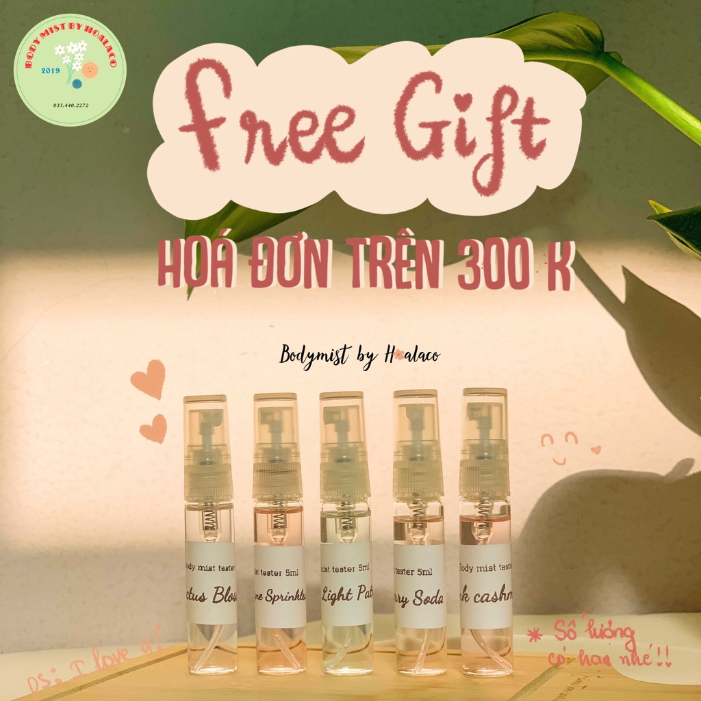 BODY MIST | Xịt thơm 5ml mùi ngẫu nhiên Bath & Body Works - Victoria’s Secret