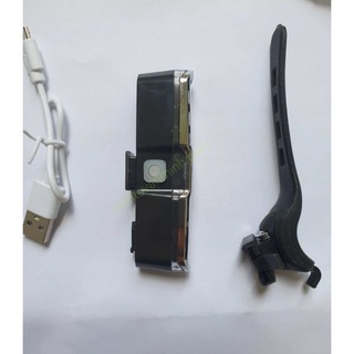 Đèn chớp led sạc USB đuôi xe đạp