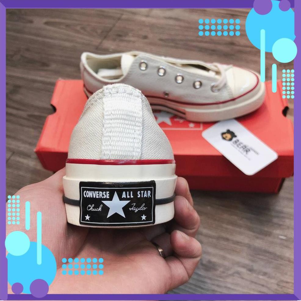 Giày thể thao Conversee kem một một [ CỰC ĐẸP - FULL BOX ] giày cổ thấp nam nữ. | BigBuy360 - bigbuy360.vn