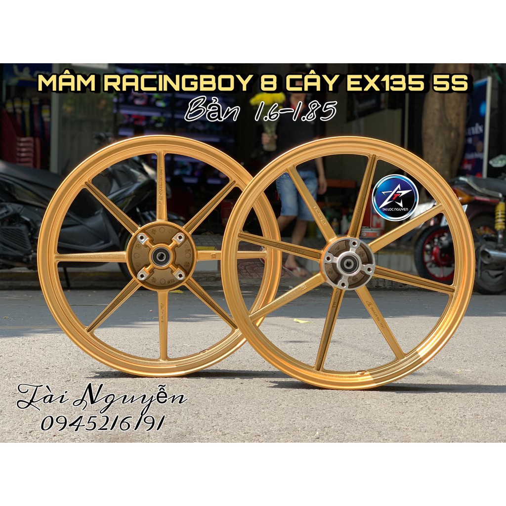 MÂM RACINGBOY 8 CÂY CHO EXCITER 135 5S BẢN 1.6-1.85