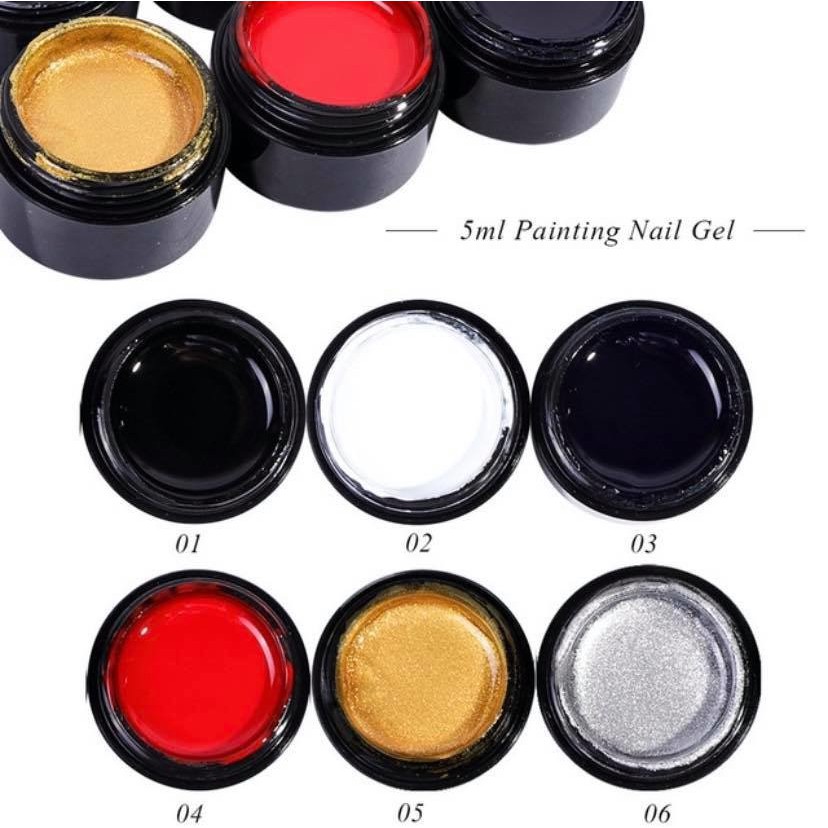 Phụ Kiện Nail - Gel Nhện, Gel giăng mạng nhện trang trí móng
