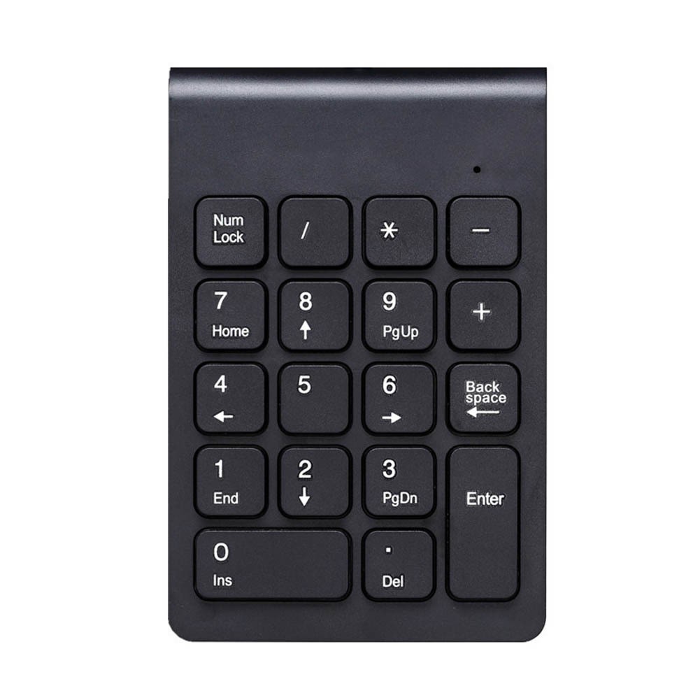 Bàn phím số mini 18 phím không dây kết nối USB cho máy tính
