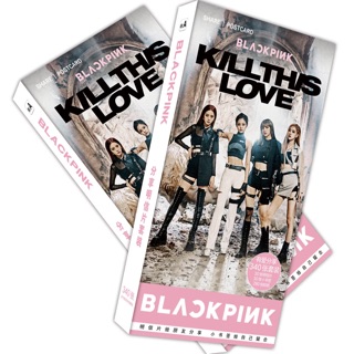 Combo Postcard Blackpink Album Kill This Love
