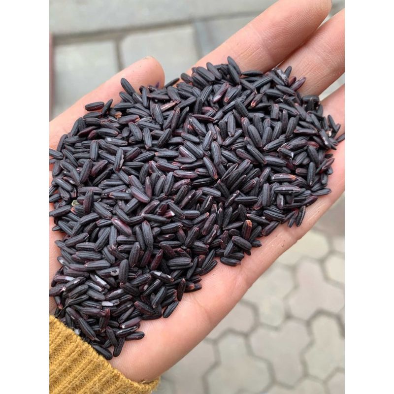 Gạo lứt đen PMP Food ( túi 1kg hút chân không)
