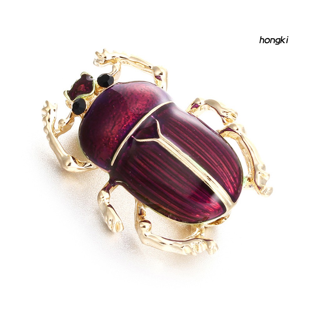 Trâm Cài Áo Hình Bọ Cánh Cứng Thời Trang Cho Nữ