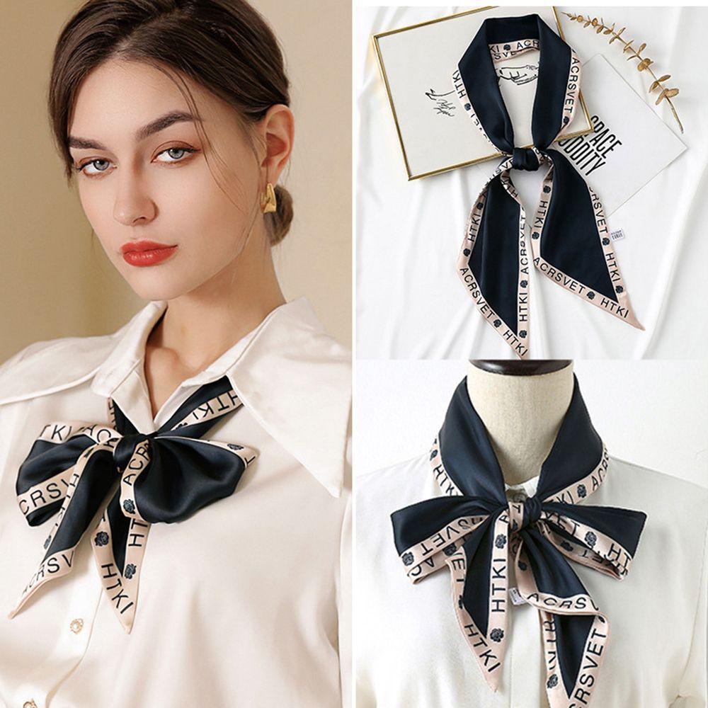 Khăn Choàng Cổ Hai Mặt Màu Sắc Thanh Lịch