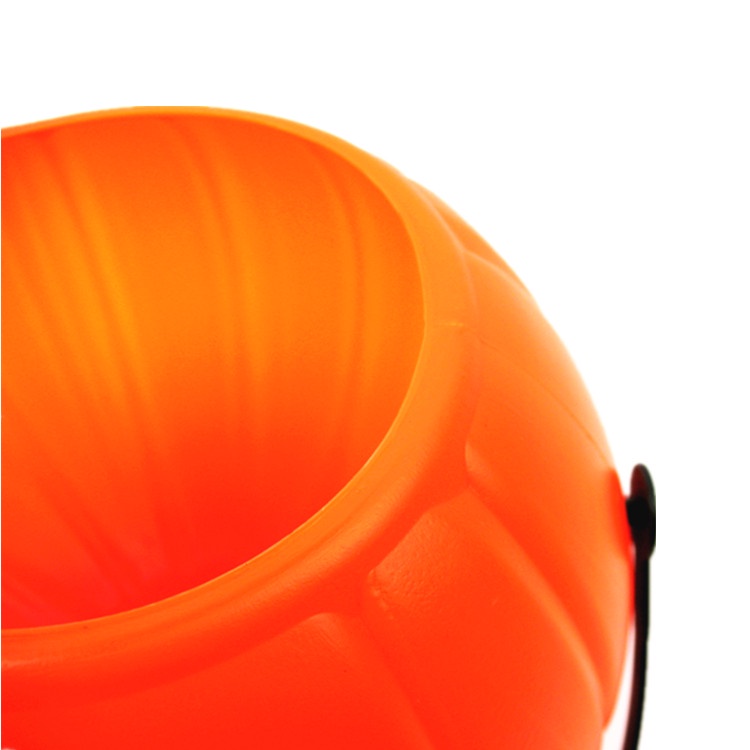 Hộp Đựng Kẹo Dạ Quang Bằng Nhựa Hình Quả Bí Ngô Dùng Trang Trí Halloween