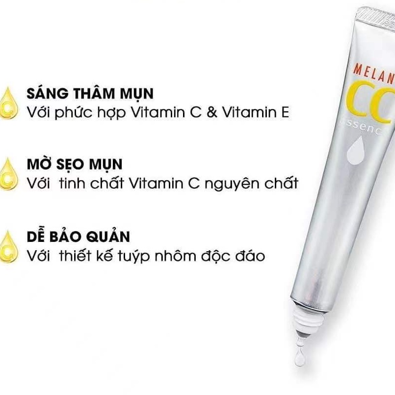 Tinh chất dưỡng trắng da,  chống thâm nám Serum Melano CC Whitening Essence 20ml