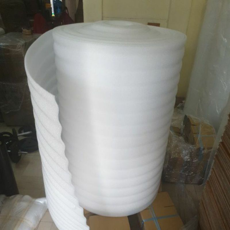Cuộn Xốp Pe Foam Dày 5mm(50m Dài,Cao 1.05m),xốp gói hàng