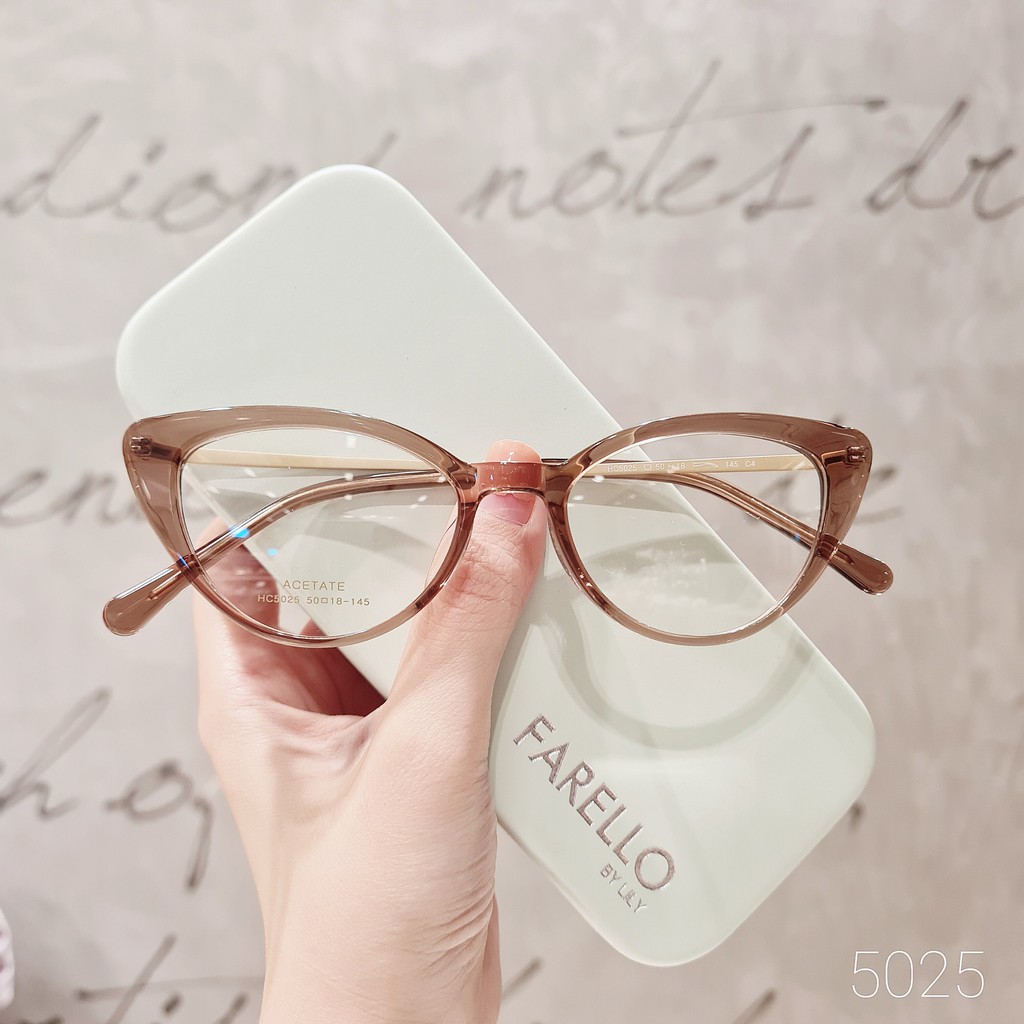 Gọng Kính Cận Mắt Mèo Thời Trang Hàn Quốc 5025 - Gọng Kính Mắt Mèo Lilyeyewear