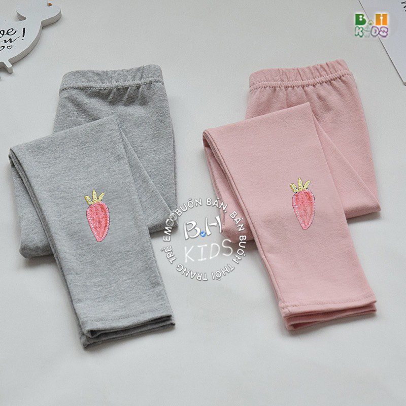 [RẺ SẬP SÀN] Quần dài bé gái( quần leging) vải cotton tàu đủ size 8-18kg