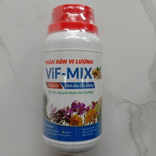 Phân bón vi lượng thủy phân bánh dầu đậu phộng ViF-MIX (chai 250ml)