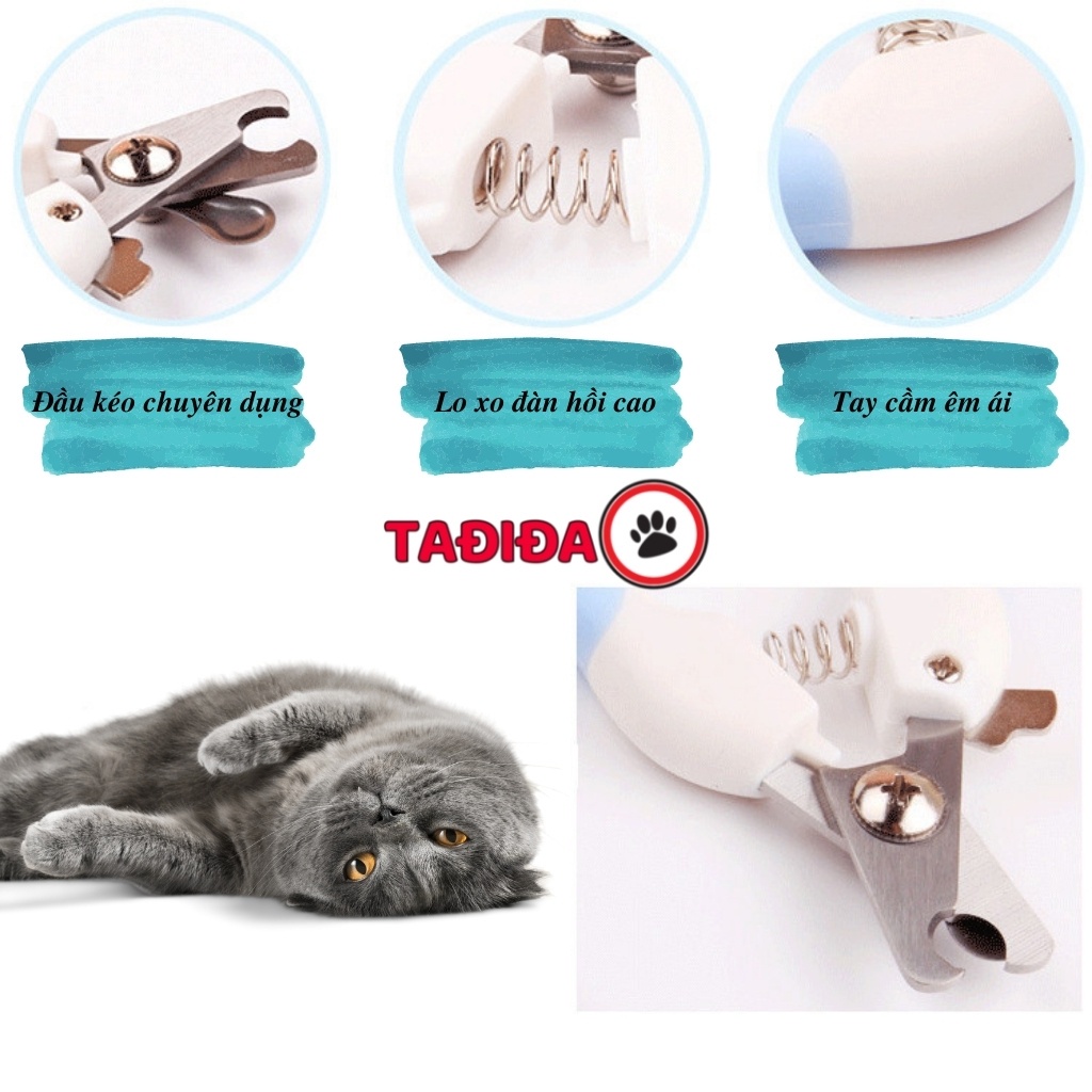 Kìm cắt móng cho Chó Mèo Siêu Bền , Phụ kiện Thú Cưng tiện lợi - Tadida Pet