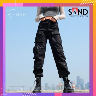 Quần Jogger Túi Hộp Đen Thời Trang (video + hình thật)