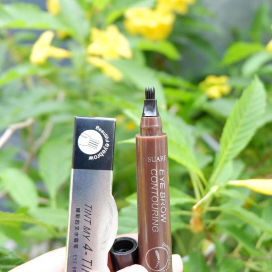 Bút kẻ mày phẩy sợi dạng gel Suake eyebrown contuoring hàng chính hãng nội địa Trung NPP Shoptido LL18 | BigBuy360 - bigbuy360.vn