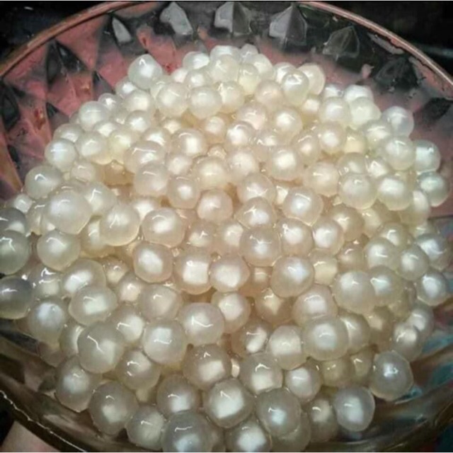 Trân châu nhân dừa tươi nhà làm